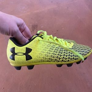 Under Armour kids cleats